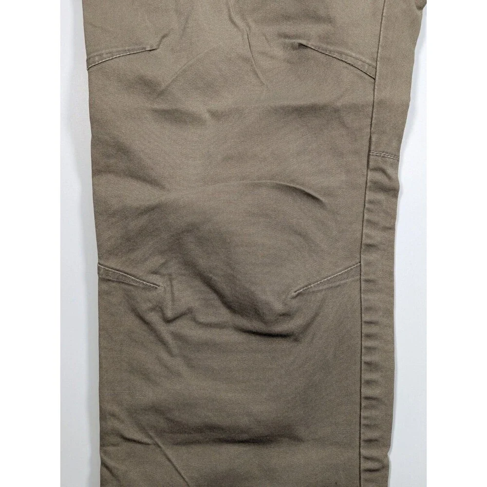 KÜHL Crag Series Outdoor Hiking Work Pants Khaki Stretch Utility 36x30